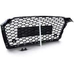 Grille de calandre pour Audi A5 2016 2017 2018 2019 look RS5 - Noire vernie