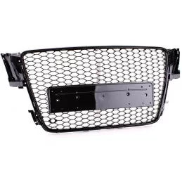 Grid look RS5 for Audi A5 2007-2012 - black grille painted