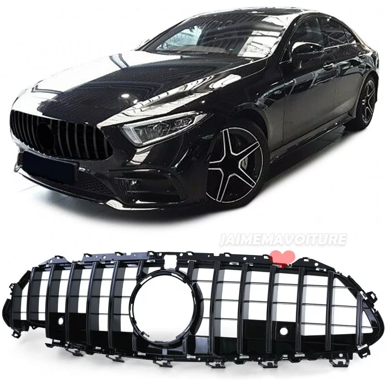 Panamericana grille for Mercedes CLS C257 black