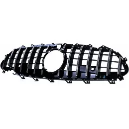 Panamericana grille for Mercedes CLS C257 black chrome