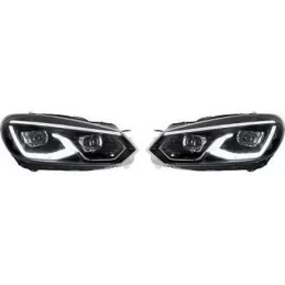 Feux avants LED DYNAMIQUE pour Golf 6 2008-2012