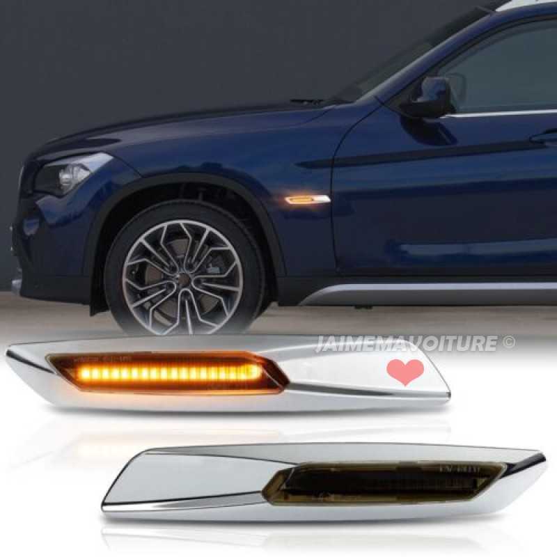 Intermitentes LED para BMW Serie 3 E90 E91 E92 E93 - Carbono Intermitentes LED para BMW Serie 3 E90 E91 E92 E93 - Carbono