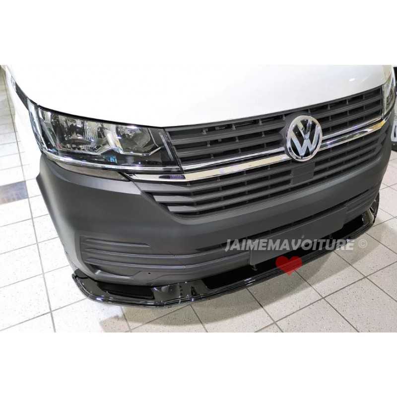 Lame de pare-chocs avant standard VW T6.1 2019-2024 noire vernie