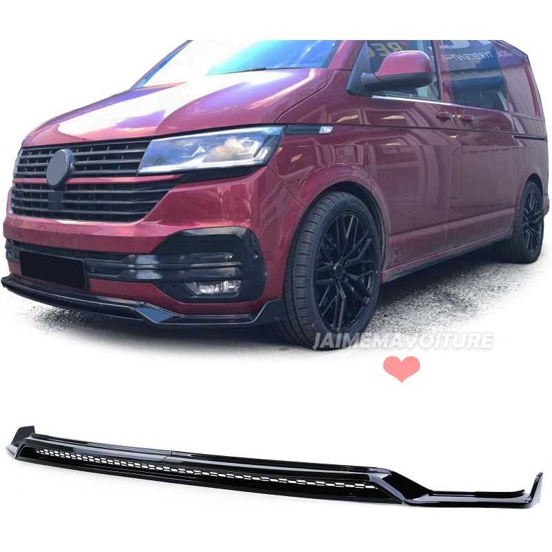 Standard VW T6.1 2019-2024 Schwarz lackiertes Frontstoßstangenblatt