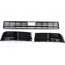 Black grille without logo for VW T6 2015-2019