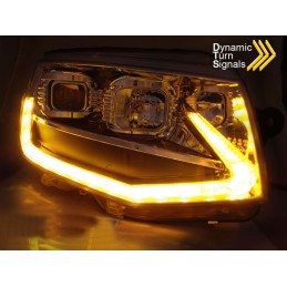 LED headlights DYNAMIC for VW T6 2015-2019 - Black