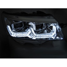 Fari anteriori DYNAMIC LED per VW T6.1 2020-2024 - Cromo