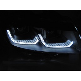Fari anteriori DYNAMIC LED per VW T6.1 2020-2024 - Cromo