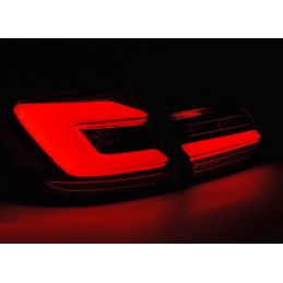 Rückleuchten led für BMW Serie 5 F10 - rot-weiß