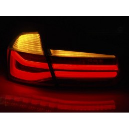 Las luces traseras miran fase 2 para BMW Serie 3 F30 2011-2015 - Ahumado