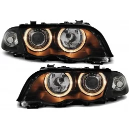 Phares avants Angel eyes tuning BMW Série 3 E46 1998 1999 2000 2001