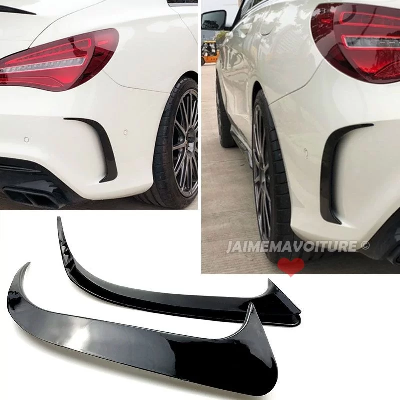 Aggiornamento del paraurti posteriore Mercedes CLA AMG Aero look