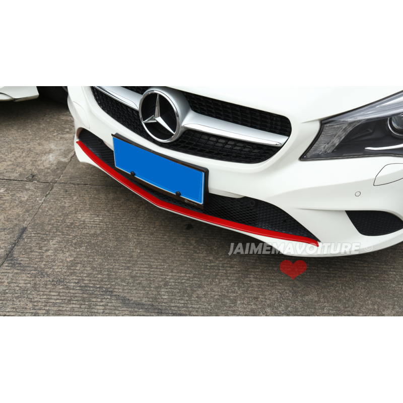 Bande rouge pour Mercedes CLA 2012-2019 Urban look AMG Bande rouge pour Mercedes CLA 2012-2019 Urban look AMG