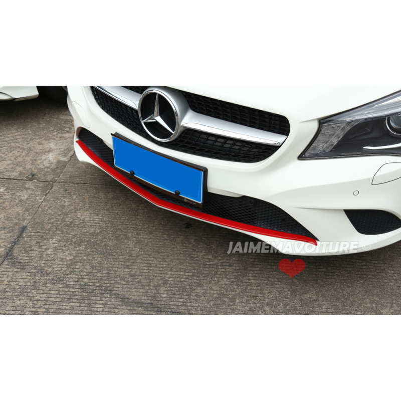 Bande rouge pour Mercedes CLA 2012-2019 Urban look AMG