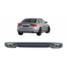 Sport look rear diffuser kit for AUDI A4 B8.5 2011-2025