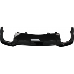 Black varnished rear diffuser for Audi A5 F5 Facelift 2019 2020 2021 2022 2023