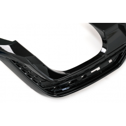 Black varnished rear diffuser for Audi A5 F5 Facelift 2019 2020 2021 2022 2023