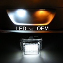 Luci targa a led per Mercedes CL / CLA / CLS