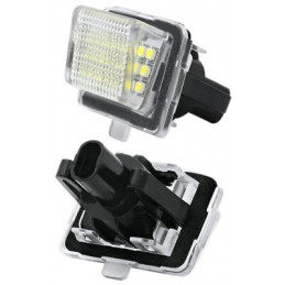 Para las luces de matrícula led clase C W204 / clase S