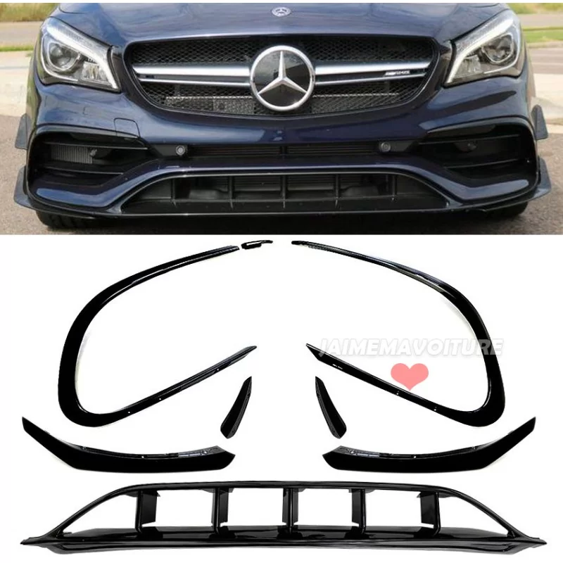 Zusatz für Mercedes AMG Facelift CLA 2015 aero Kit +.