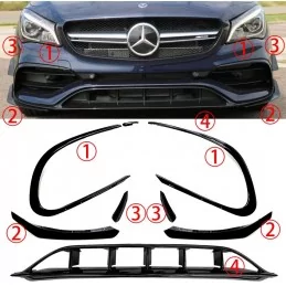 Kit addition aero for Mercedes AMG Facelift CLA 2015 +.