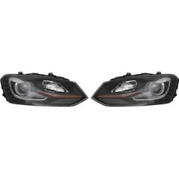 Front lights for VW Polo 6R look GTi