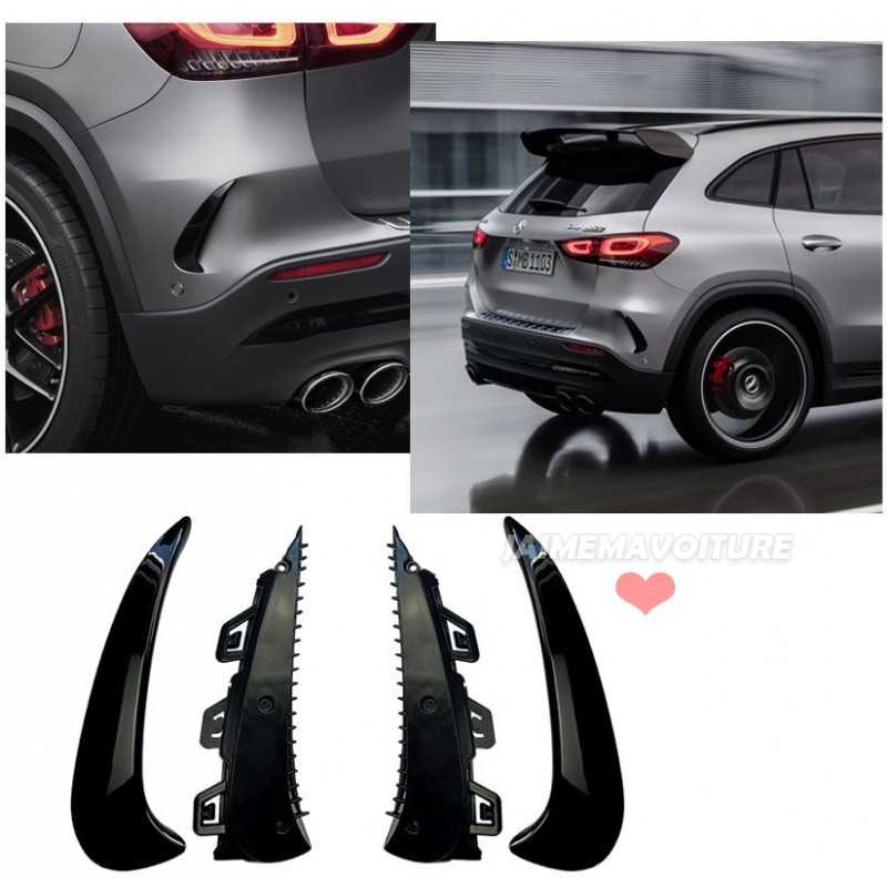 Addition of rear bumpers Mercedes GLA AMG 2013-2016