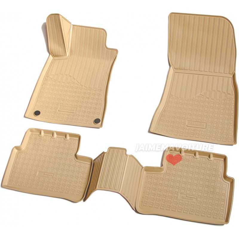 Tapis beige pour Mercedes Classe B W247 2018-2023