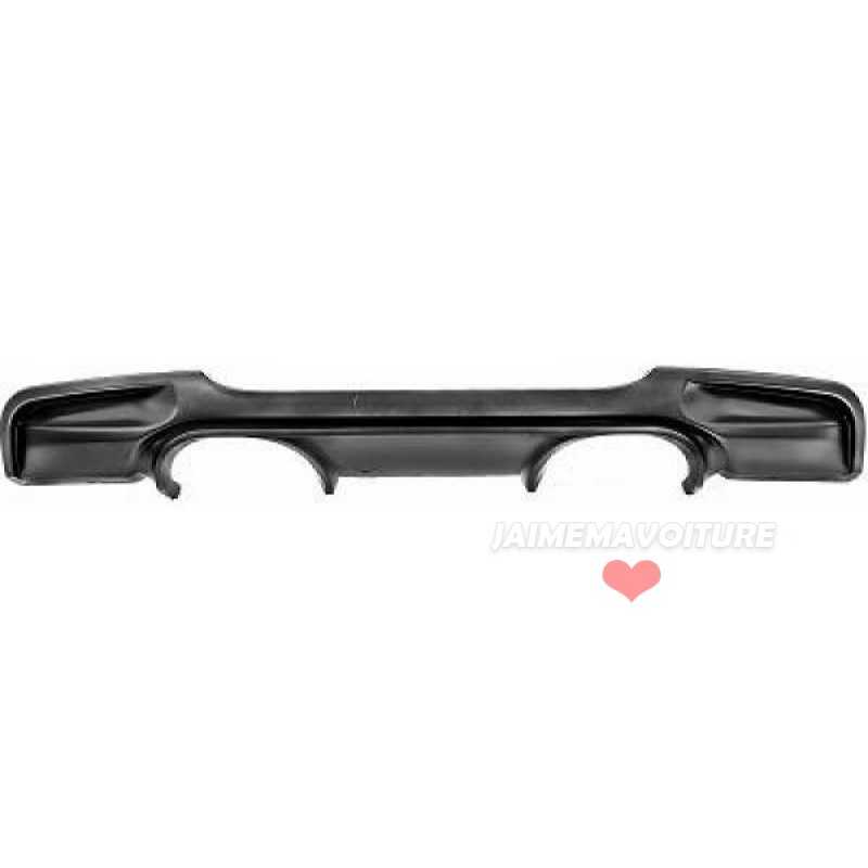 Diffuser bumper rear double out to BMW series 3 E90