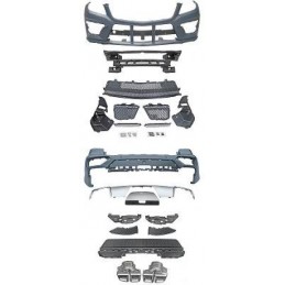 Kit parechoc avant arrière pour Mercedes ML look ML 63 AMG 2011-2015