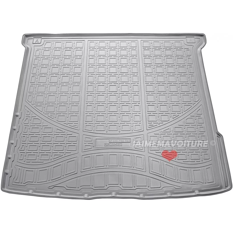 Safe for Mercedes ML/GLE W166 - 3D gray carpet