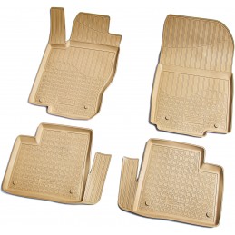Tapis beige pour Mercedes ML GLE 2011-2018