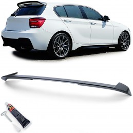 Zwart gelakte sportdakspoiler voor BMW 1 Reeks F20 F21 fase 1 Jaimemavoiturecpt 1 - Jaimemavoiture.fr 