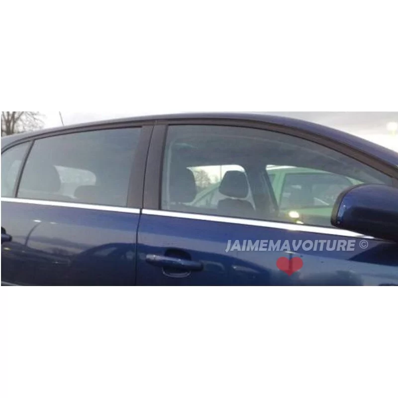 Chroom aluminium raamomlijsting voor MERCEDES ML W163 Chroom aluminium raamomlijsting voor MERCEDES ML W163