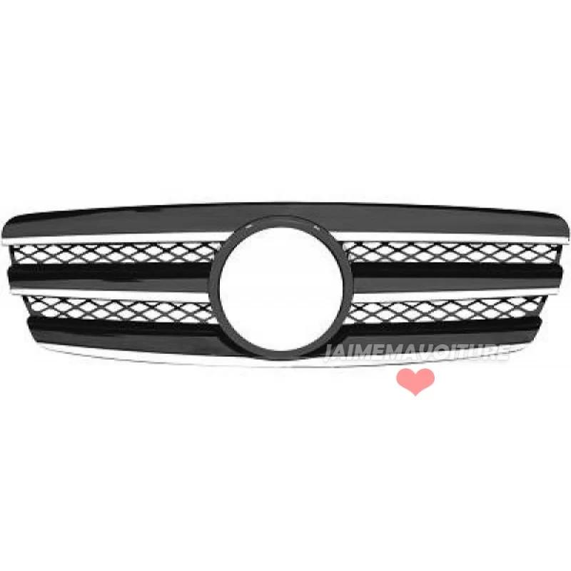 Sport grille for Mercedes class E 2002-2006