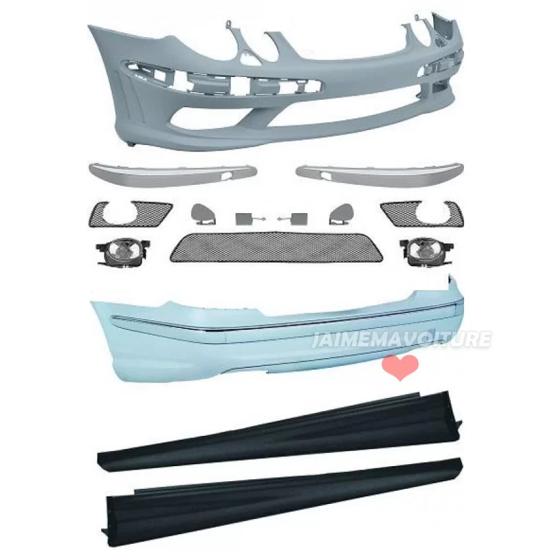 Bodykit para Mercedes clase E W211 AMG E55 2002-2006