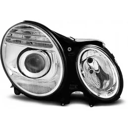 Front headlights for Mercedes E-Class 2002-2006 Look Phase 2