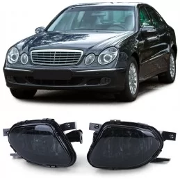 Feux antibrouillard gris fumé pour Mercedes Classe E 2002-2006