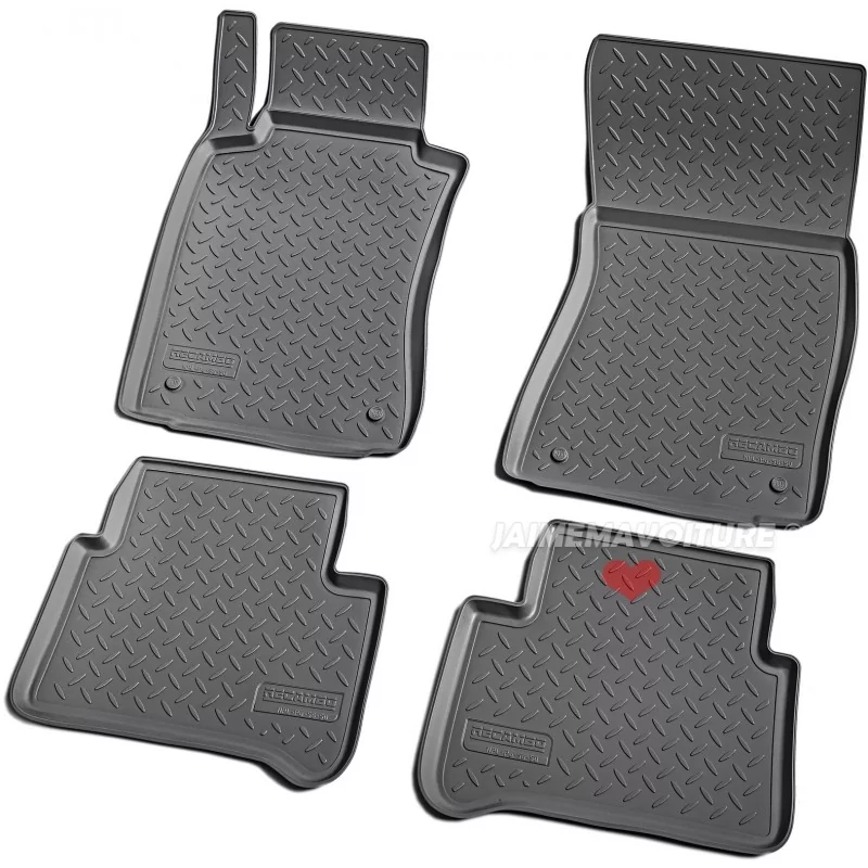 Tapis caoutchouc pour Mercedes Classe E W211 S211 2002-2009