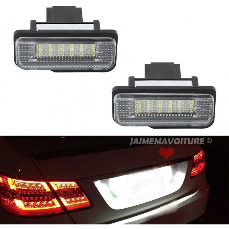 Led xenon plaque immatriculation pour Mercedes Classe E 2002-2009 Led xenon plaque immatriculation pour Mercedes Classe E 2002-2009
