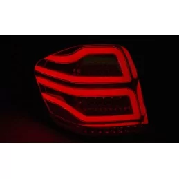 Para Mercedes ML W164 rojo humo luces de cola