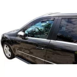 Front deflectors for MERCEDES ML W164 5 doors