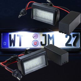 Led xenon plaque immatriculation pour Mercedes ML W164