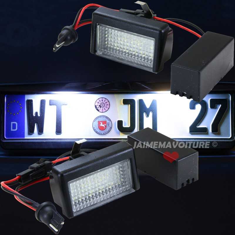 Led Xenon Kennzeichen für Mercedes E-Klasse 2002-2009