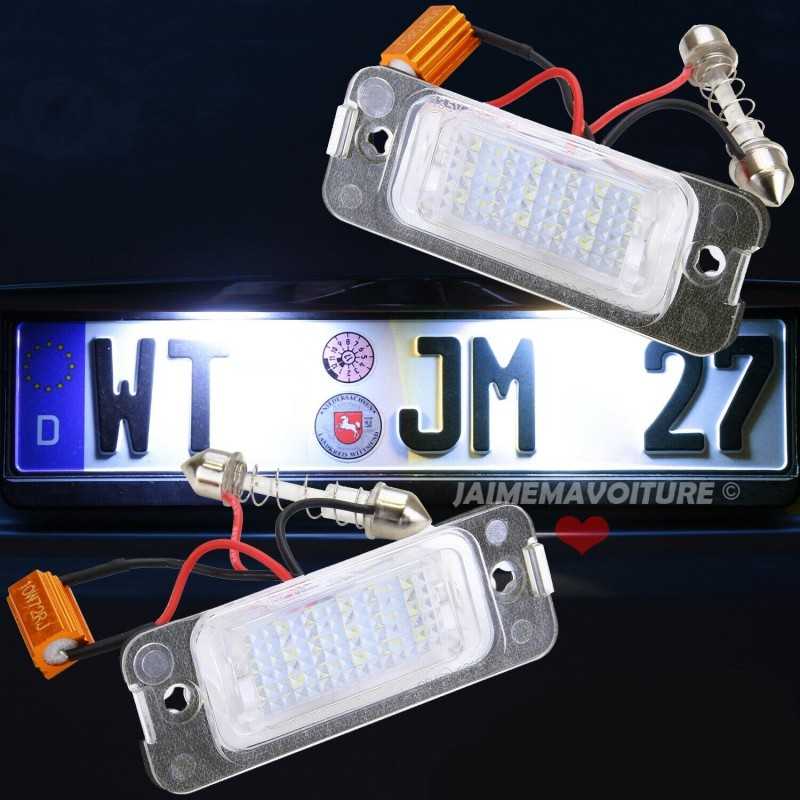 Led xenon license plate for Mercedes ML W164