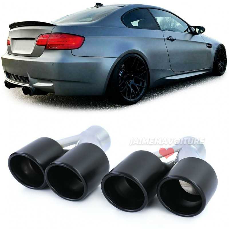 Sorties pot échappement noires pour BMW E92 E93 Sorties pot échappement noires pour BMW E92 E93