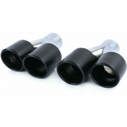 Black tailpipes for BMW E92 E93