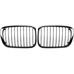 Grilles calandres haricot noire vernie BMW E46 Série 3