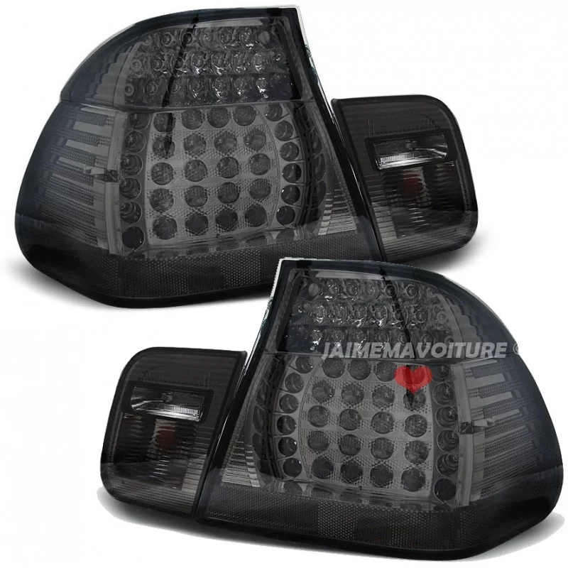 Fanali posteriori a LED per BMW E46 fumé 1998 1999 2000 2001