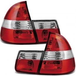 Fanali posteriori per BMW E46 Touring Rosso Bianco 1999-2005